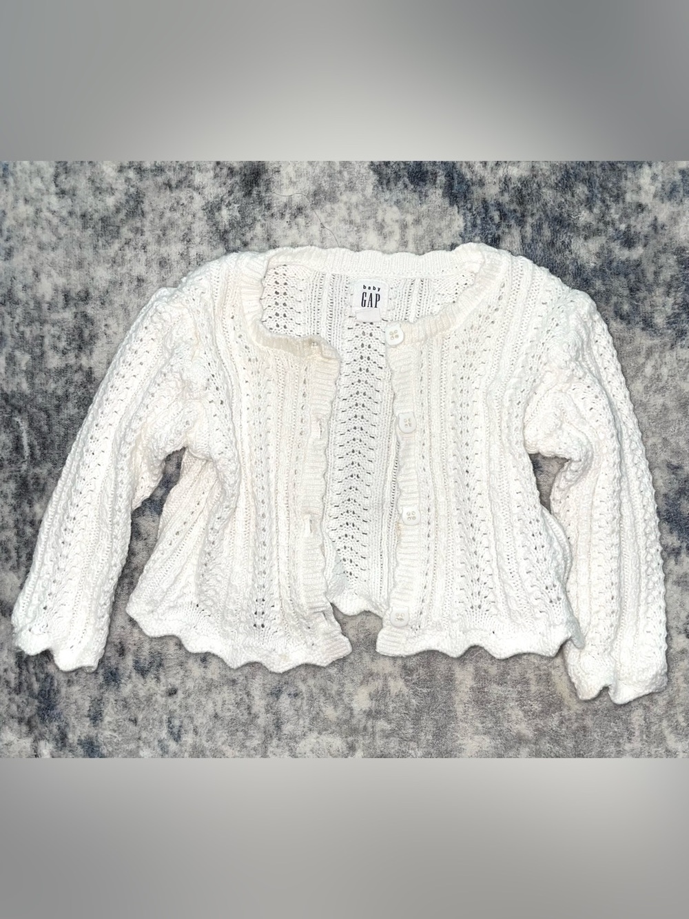 Baby Gap knit cardigan sweater size 6-12 months